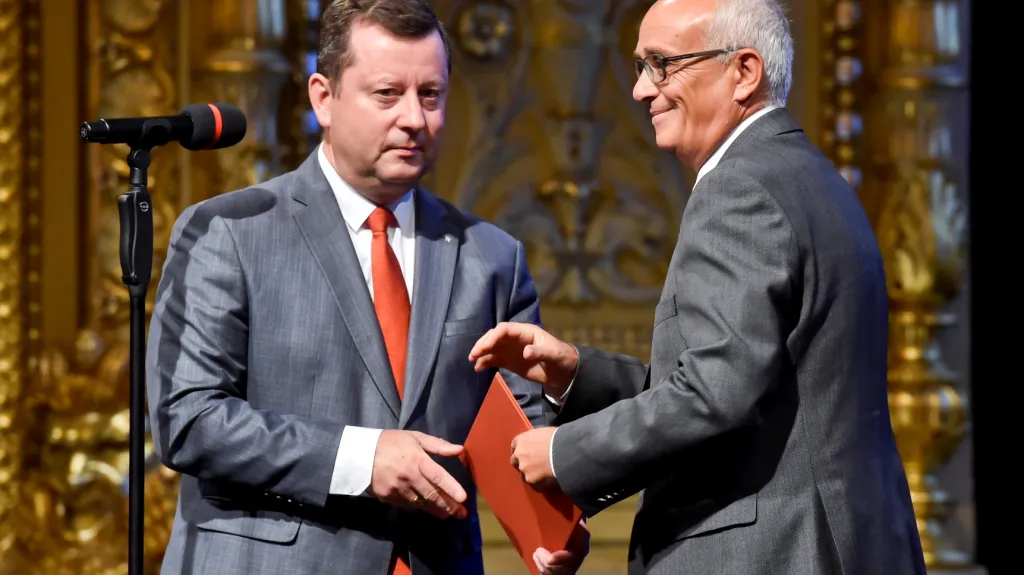 Antonín Staněk a Jan Burian