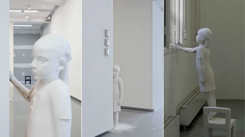 Dominik Lang / Dívka s holubem, 2015 (2017)