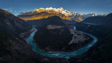 Řeka Jarlung Cangpo