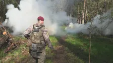 Výcvik legionářů na západní Ukrajině