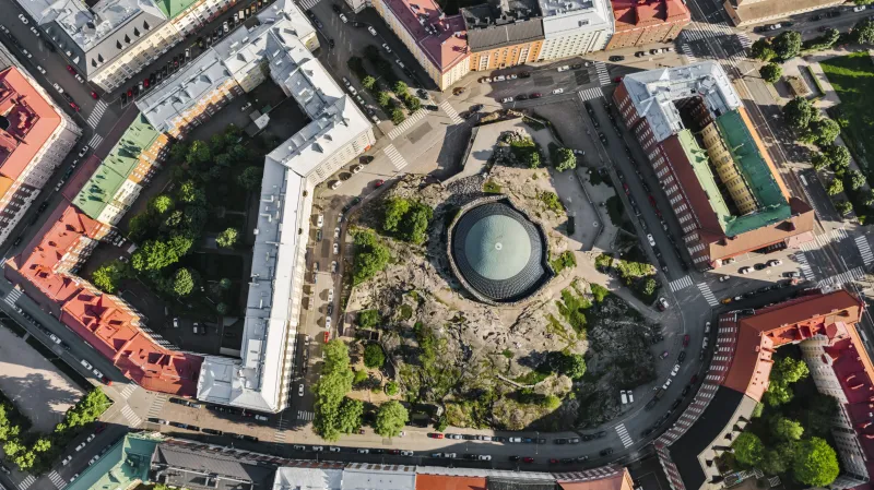 Kamenný kostel Temppeliaukio