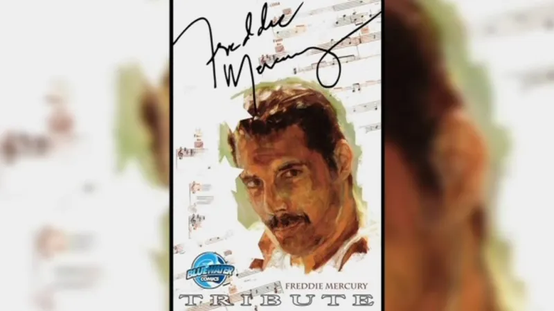 Komiks o životě Freddieho Mercuryho