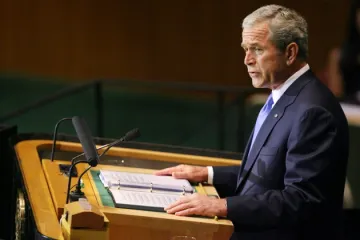 Bush se s OSN loučil kritikou terorismu