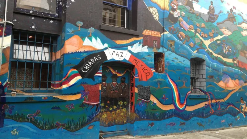 Barvitá latinská čtvrť