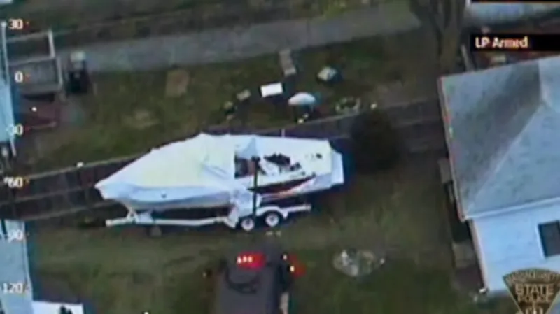 Loď, v níž se ukrýval Džochar Carnajev