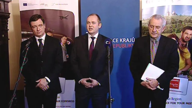 David Rath, Michal Hašek a Leoš Heger