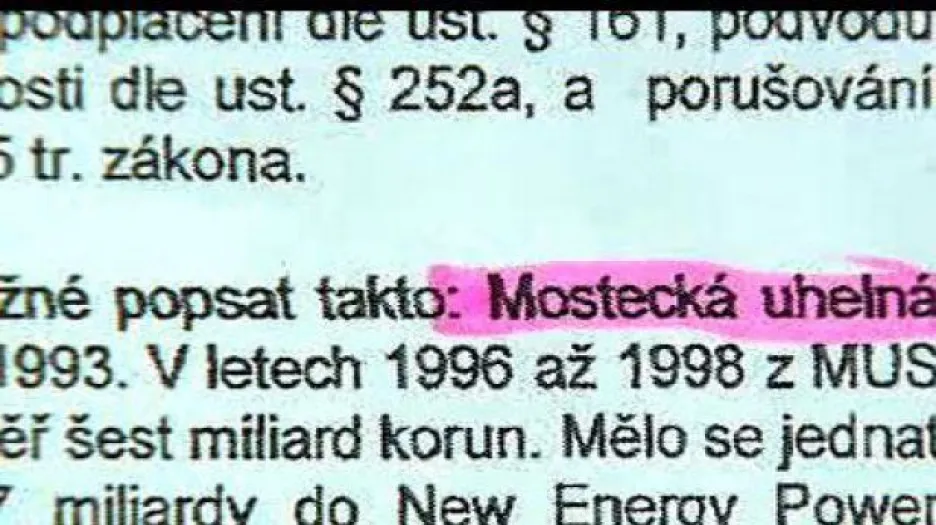 Studio ČT24 - Kauza MUS
