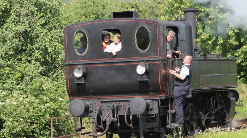 Z víkendových jízd parních vlaků