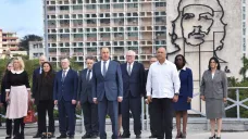 Ruský ministr zahraničí Sergej Lavrov na návštěvě Havany