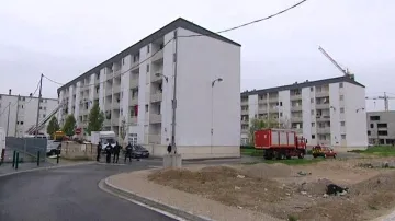Záchranné práce na místě exploze ve francouzské Remeši