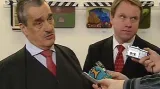Karel Schwarzenberg a Martin Bursík