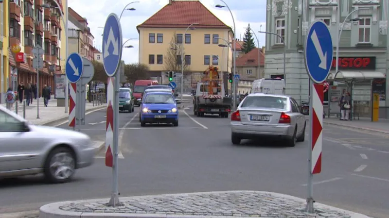 Křižíkovo náměstí v Táboře