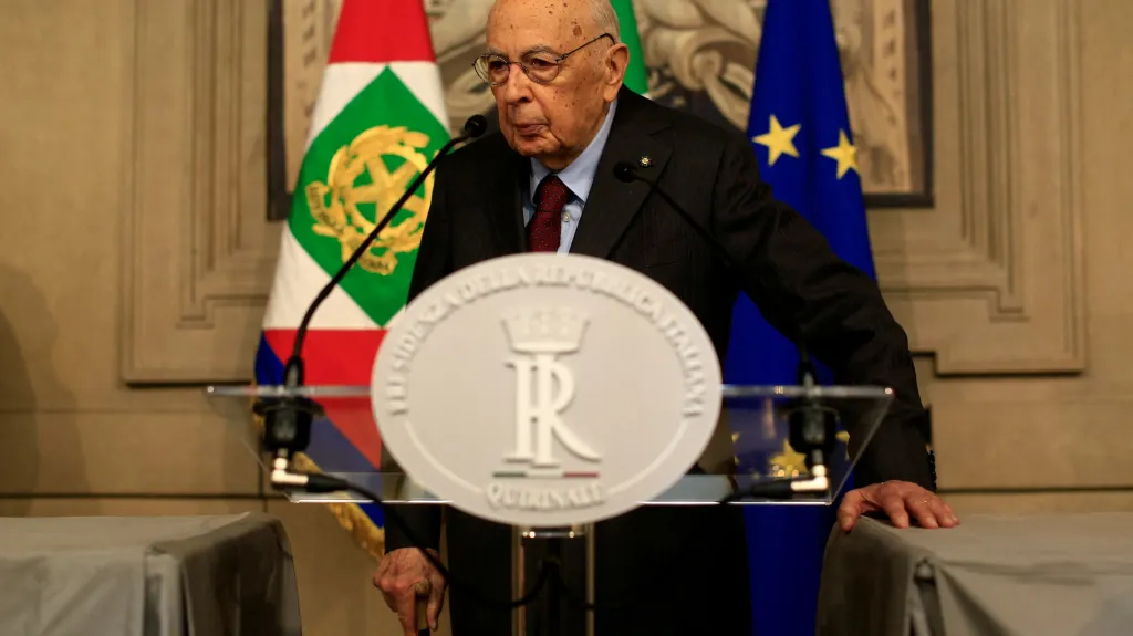 Bývalý italský prezident Giorgio Napolitano