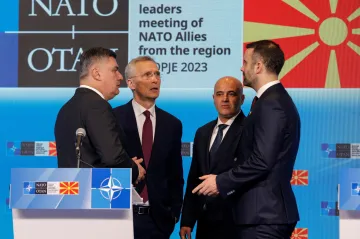 Stoltenberg zakončil cestu po Balkáně. Varoval před neklidem v Bosně i ruským vlivem v regionu