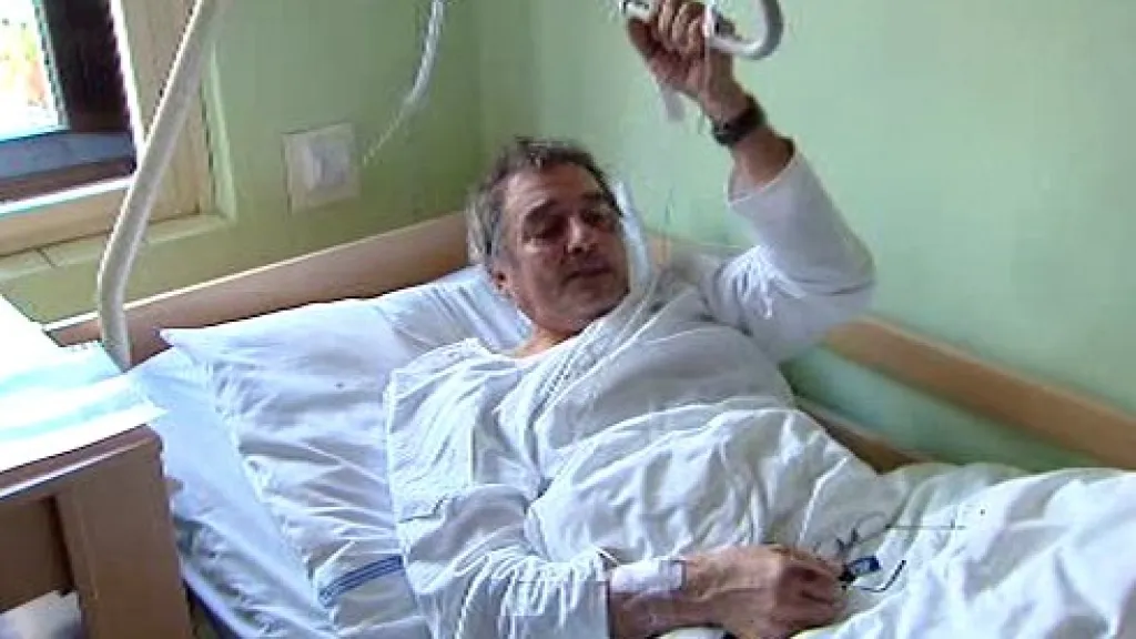 Hospitalizovaný exstarosta Otakar Šebek