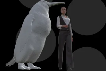 Pravěký tučňák, jehož kosti našli na Novém Zélandu, byl velký jako člověk