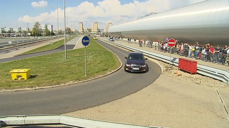 Testovací polygon mladoboleslavské Škody Auto