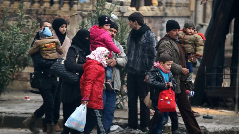 Civilisté v Aleppu