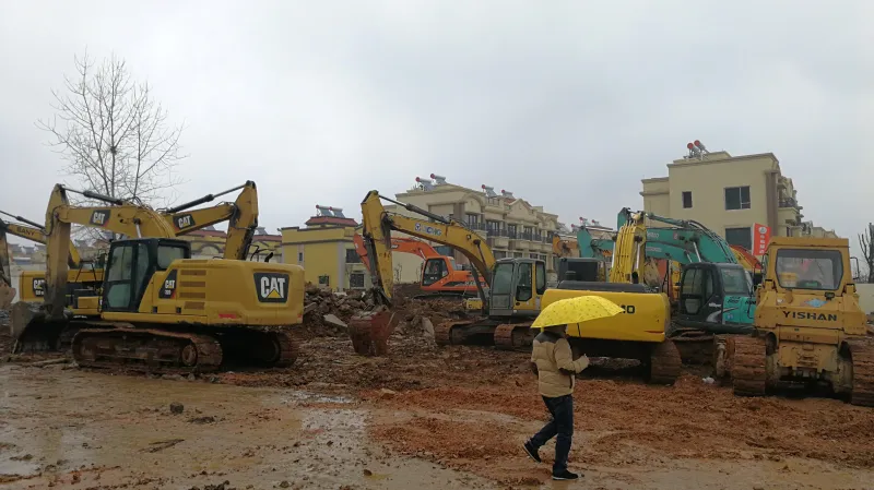 Stavba provizorní nemocnice, Wu-chan