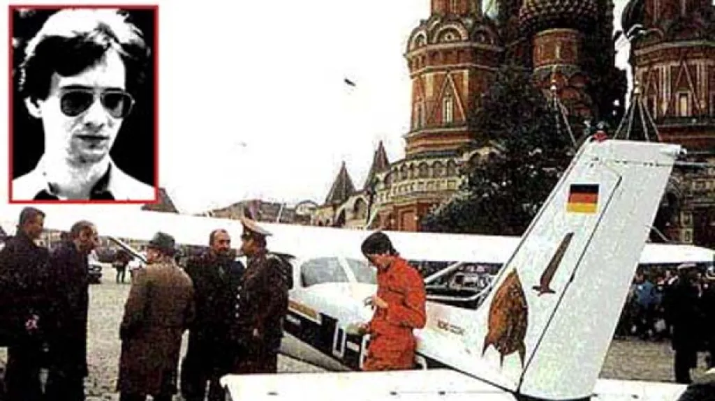 Mathias Rust na Rudém náměstí