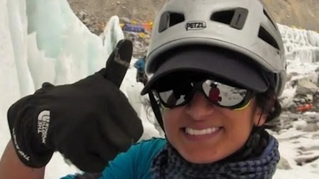 Raha Muharraková na Mount Everestu