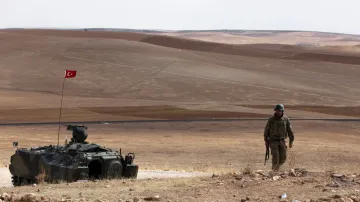 Turecká armáda u Kobani