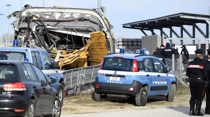 Nehoda vlaku u Milána