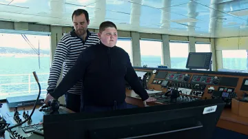 Jedenáctiletý Stjepan sní o kariéře kapitána trajektu