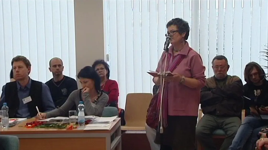 Radana Parmová, mluvčí petičního výboru za zachování školy V zálomu