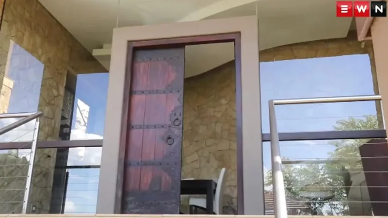 Vchod do vily v Bedfordview