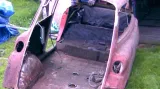 Pozůstatek starého BMW z roku 1958