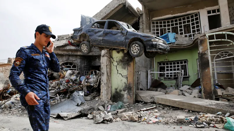 Mosul v ruinách