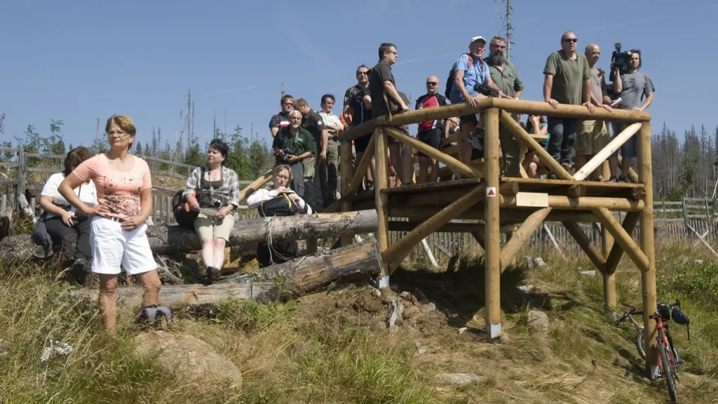 Nová vyhlídka na prameny Vltavy