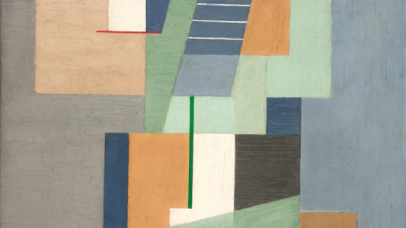 Toyen / Geometrická kompozice (1926)