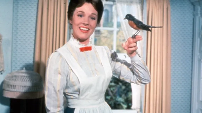 Julie Andrewsová jako Mary Poppins