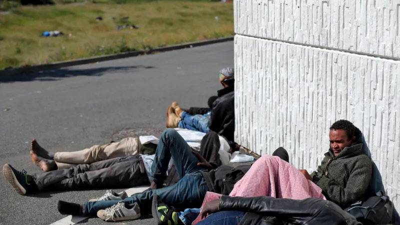 Uprchlíci v Calais