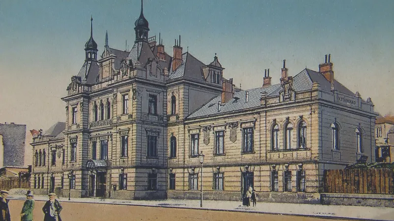 Vyšehradské nádraží v dobách největší slávy