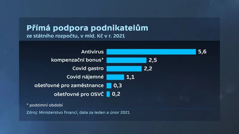 Přímá podpora podnikatelů