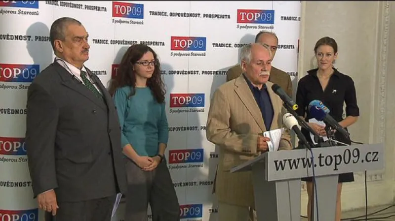 Brífink TOP 09 ke kůrovci