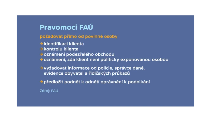 Pravomoci FAÚ