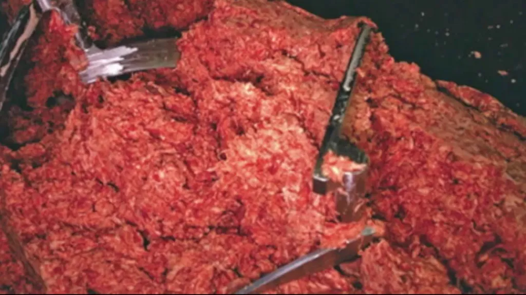 Sedmdesát procent mletého hovězího v USA obsahuje "růžový sliz"