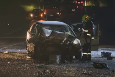 Při hromadné nehodě u Milína na Příbramsku se zranilo osm lidí. Řidič zřejmě nedal přednost