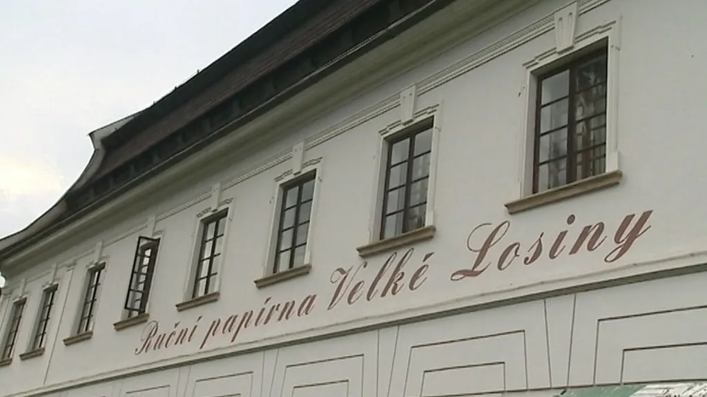 Ruční papírna ve Velkých Losinách