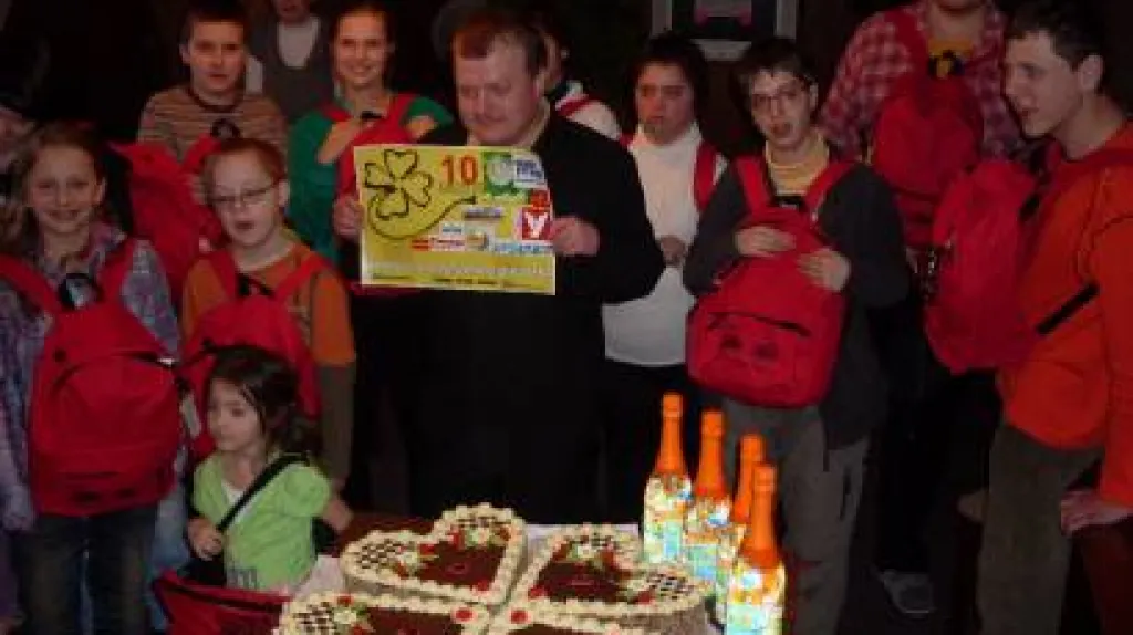 Z oslav 10. narozenin Klubu Čtyřlístek