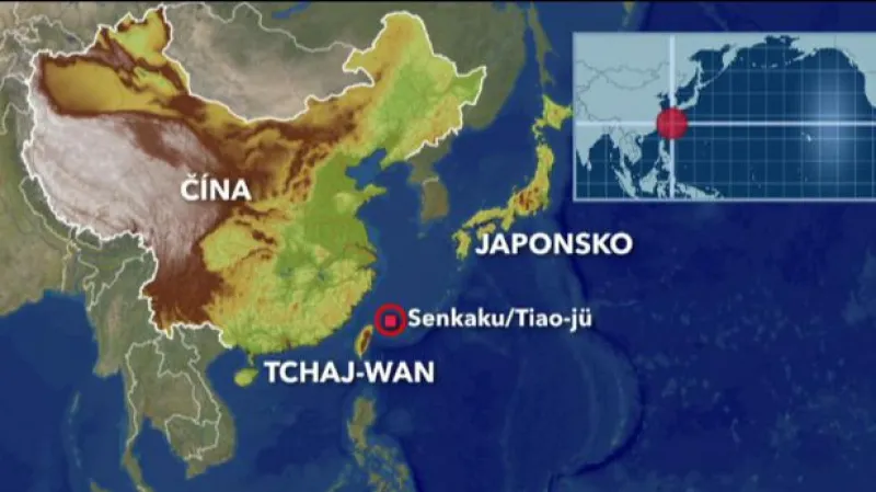 Tchaj-wan se vložil do sporů o ostrovy