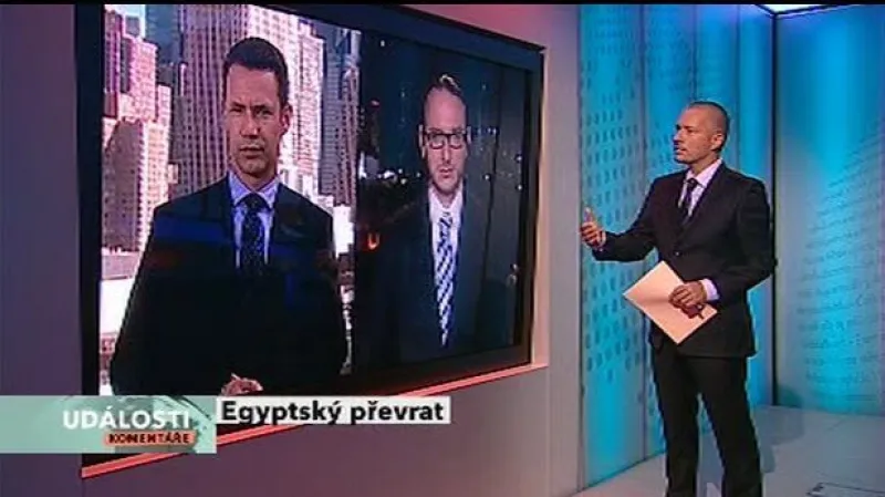 Egyptský převrat tématem Událostí, komentářů