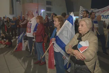 „Nastal čas poděkovat národu, který nás podporuje.“ Česku se v Tel Avivu dostalo potlesku