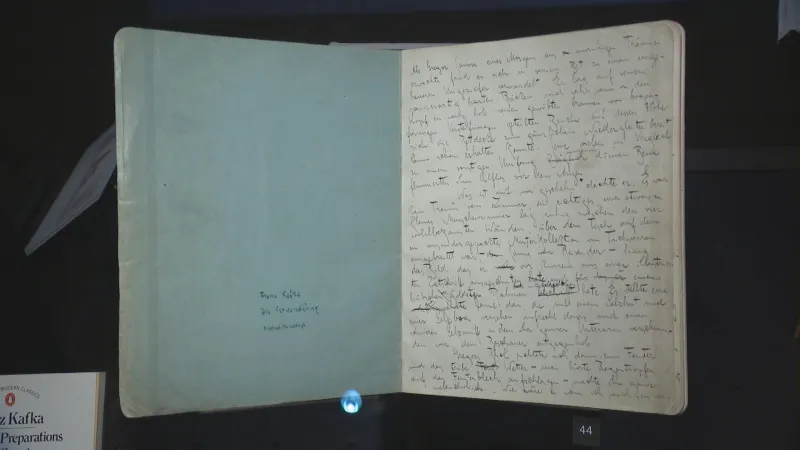 Rukopis Franze Kafky: Proměna