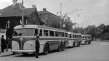 Trolejbusy Tatra T400 jezdily v Praze od roku 1948. O 24 let později také provoz trolejbusů v pražské metropoli ukončovaly, ačkoli tehdy již jezdily i novější Škody 8Tr