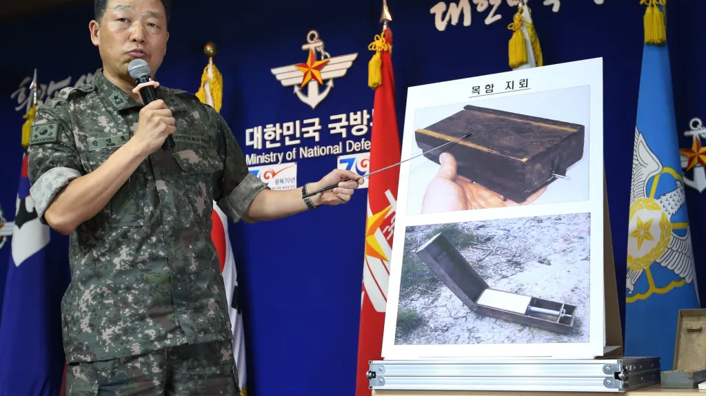 Jihokorejský generál hovoří o domnělých minách v demilitarizovaném pásmu